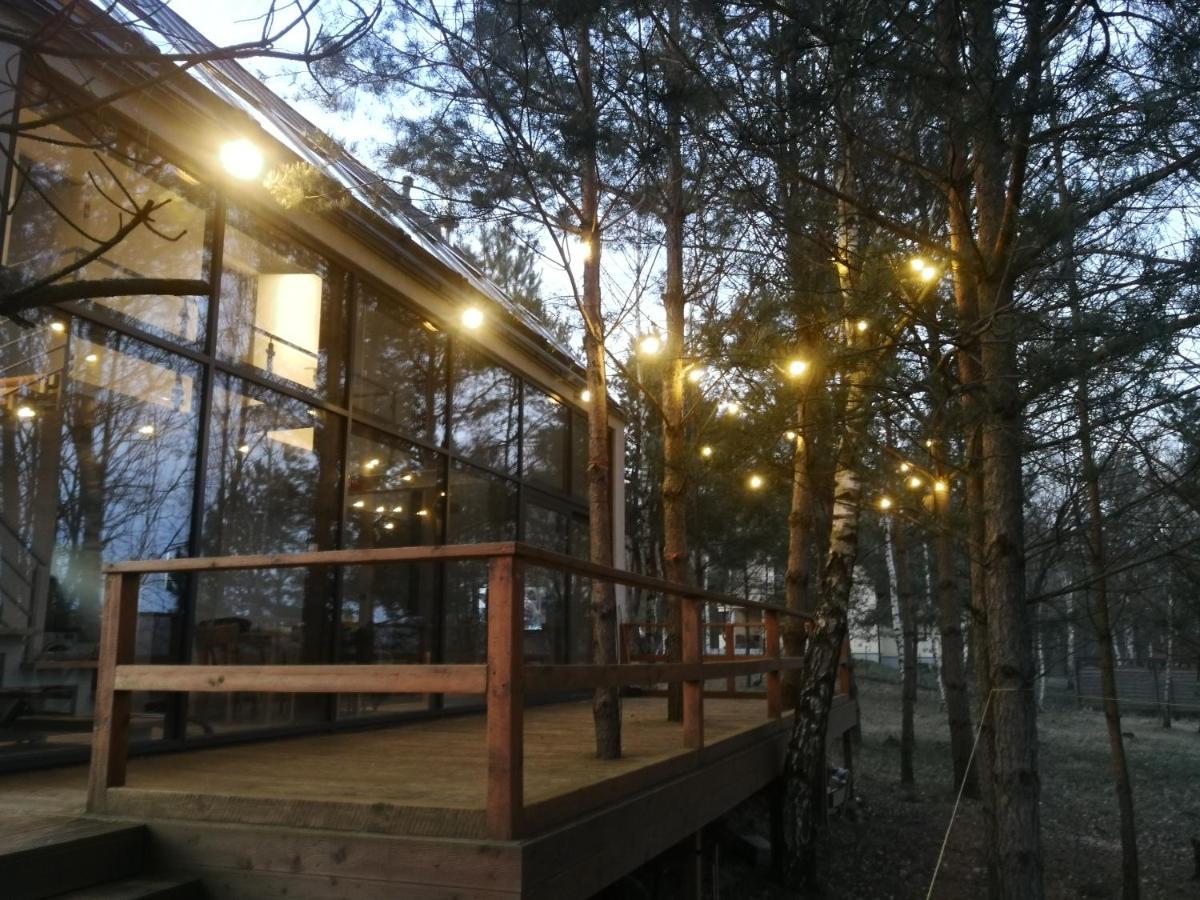 Luksusowy- Nowoczesny Dom W Lesie Villa Kowalewo Exterior foto